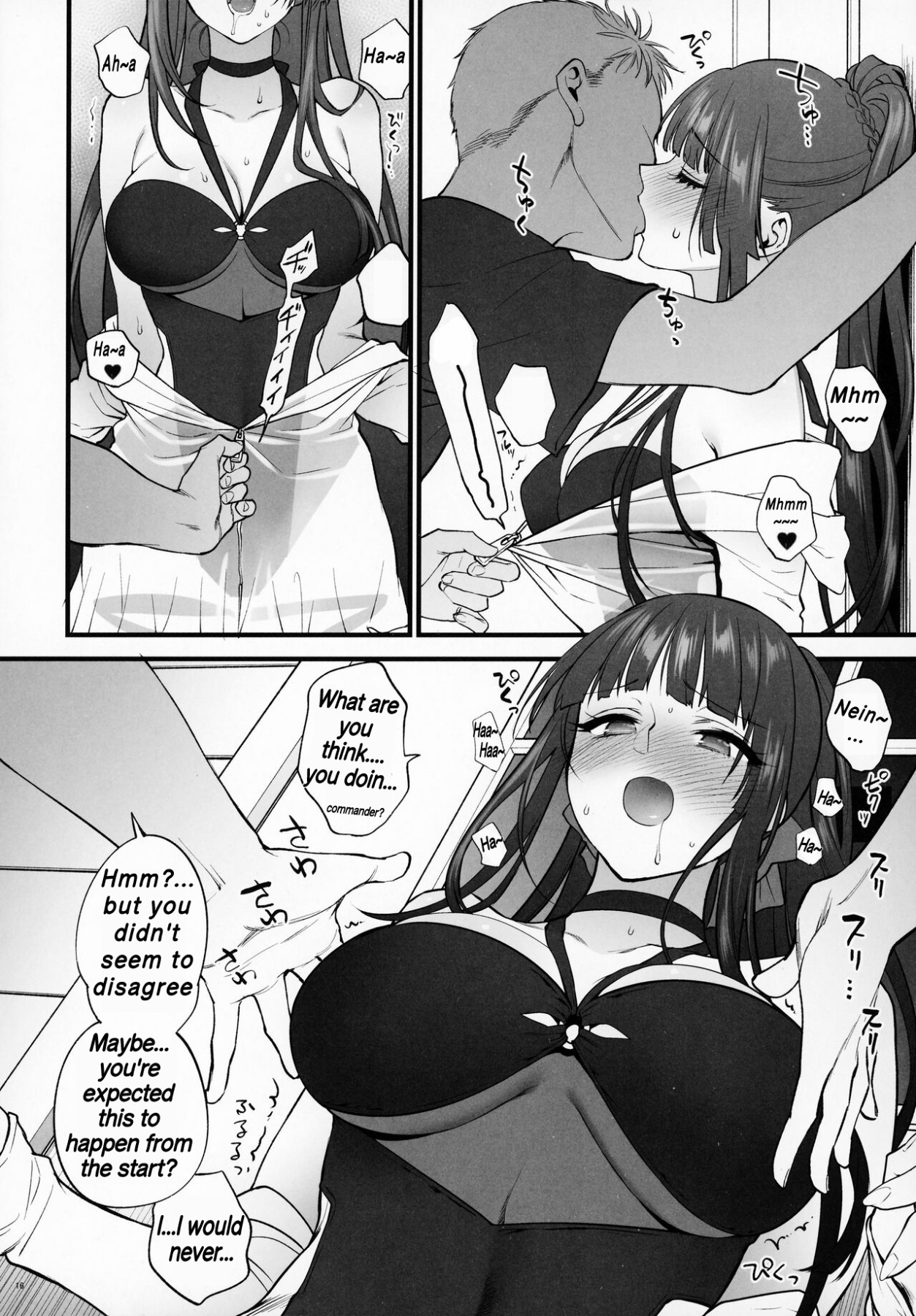 Hentai Manga Comic-I Just Came To Show You My Swimsuit!!-Read-15